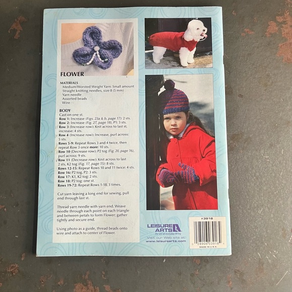 Set of 4 Knitting Books-beginner, mini bags, dog coats - Picture 12 of 14